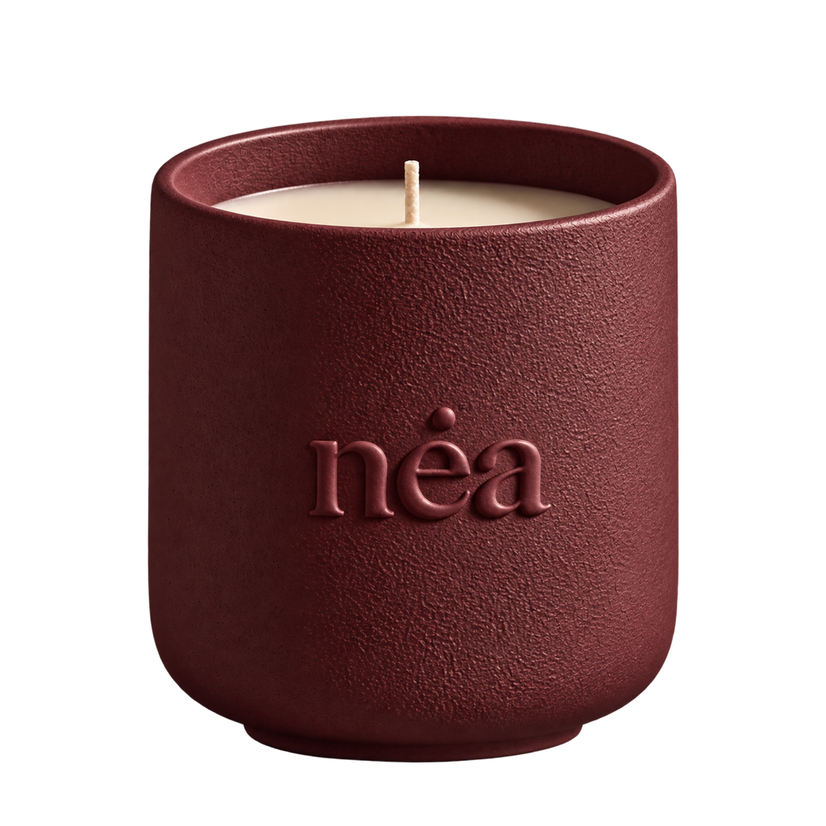 NEA Vela Sándalo 250 ml, recipiente rojo